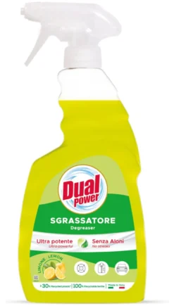 Detergente cucina Dual Power DS9102 S Spray Sgrassatore limone