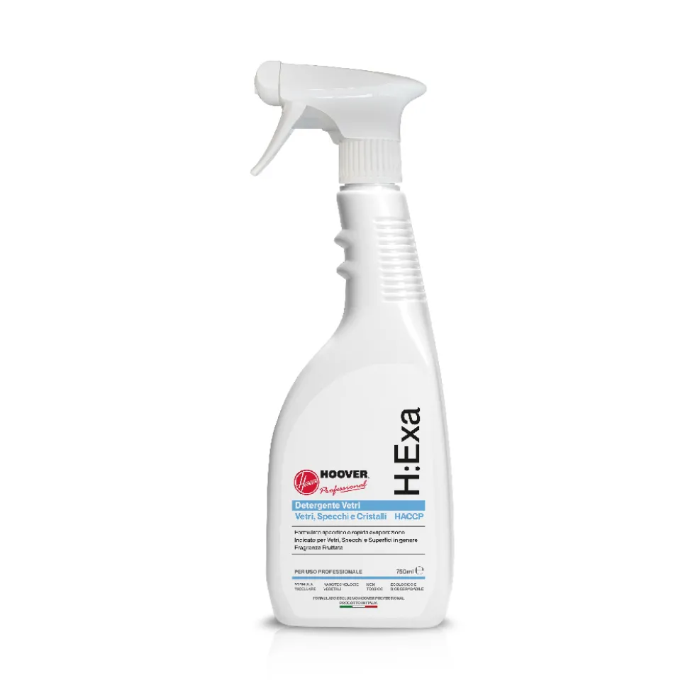 Detergente ecologico vetri e cristalli Exa 750 ml