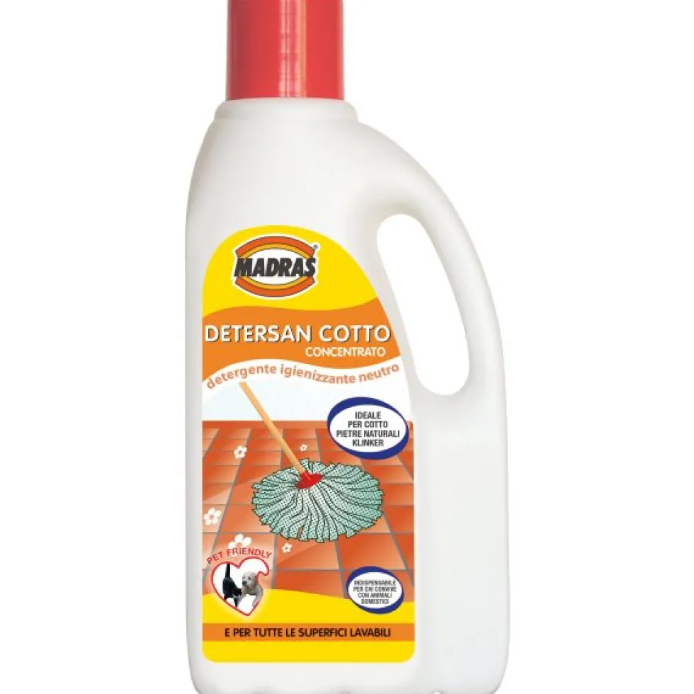 Detergente igienizzante per cotto, pietra e klinker Detersan Cotto 1 litro Madras