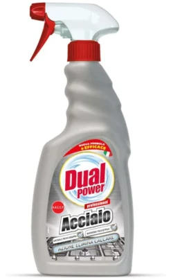 Detergente inox Dual Power DS9106 PROFESSIONAL spray Sgrassante