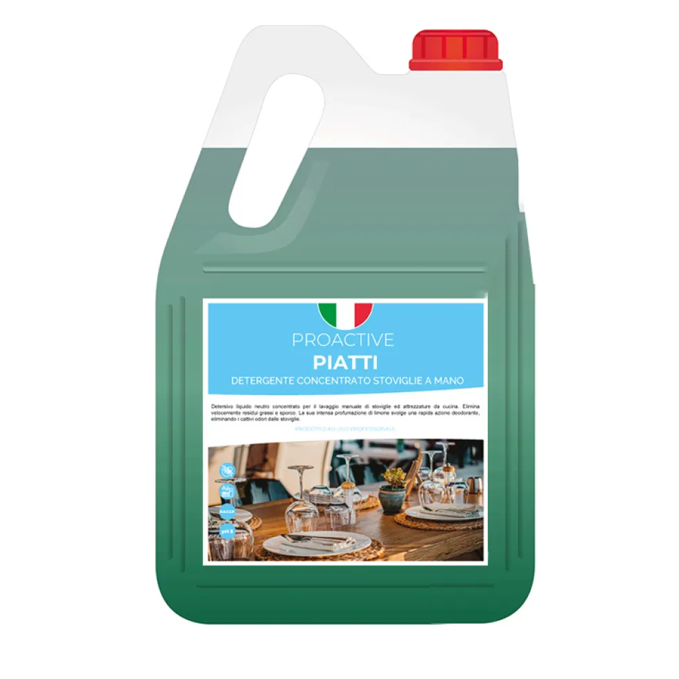 Detergente per stoviglie a mano ProActive Piatti 5 litri
