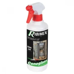 Detergente per vetri di stufe e caminetti 500 ml