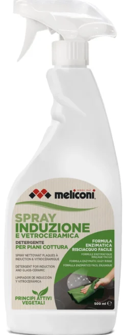 Detergente piano cottura Meliconi 621034 GREEN Induzione e Vetrocerami