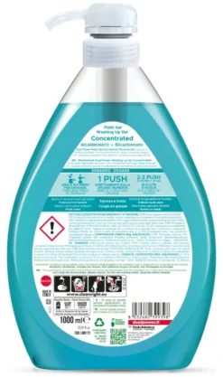Detergente piatti Dual Power LM9173 Gel concentrato Bicarbonato e Salv