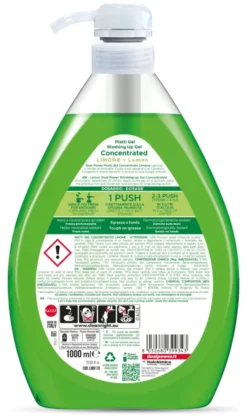 Detergente piatti Dual Power LM9170 Gel concentrato Limone
