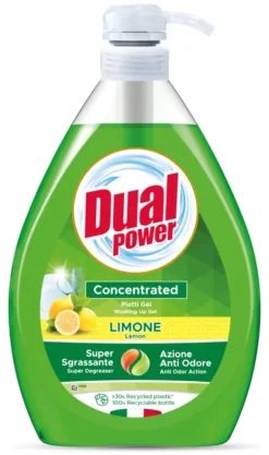 Detergente piatti Dual Power LM9170 Gel concentrato Limone