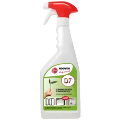 Detergente pulire vetri auto e specchi senza aloni D7