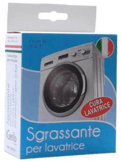 Detergente pulizia lavatrice Igenio 984 Sgrassante in polvere 5x50gr