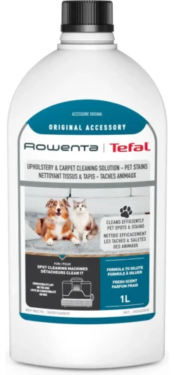 Detergente tappeti Rowenta 000000001830009327 CLEAN IT Xd5320 animali