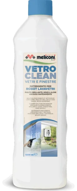 Detergente vetri Meliconi 621038 Clean per robot lavavetri