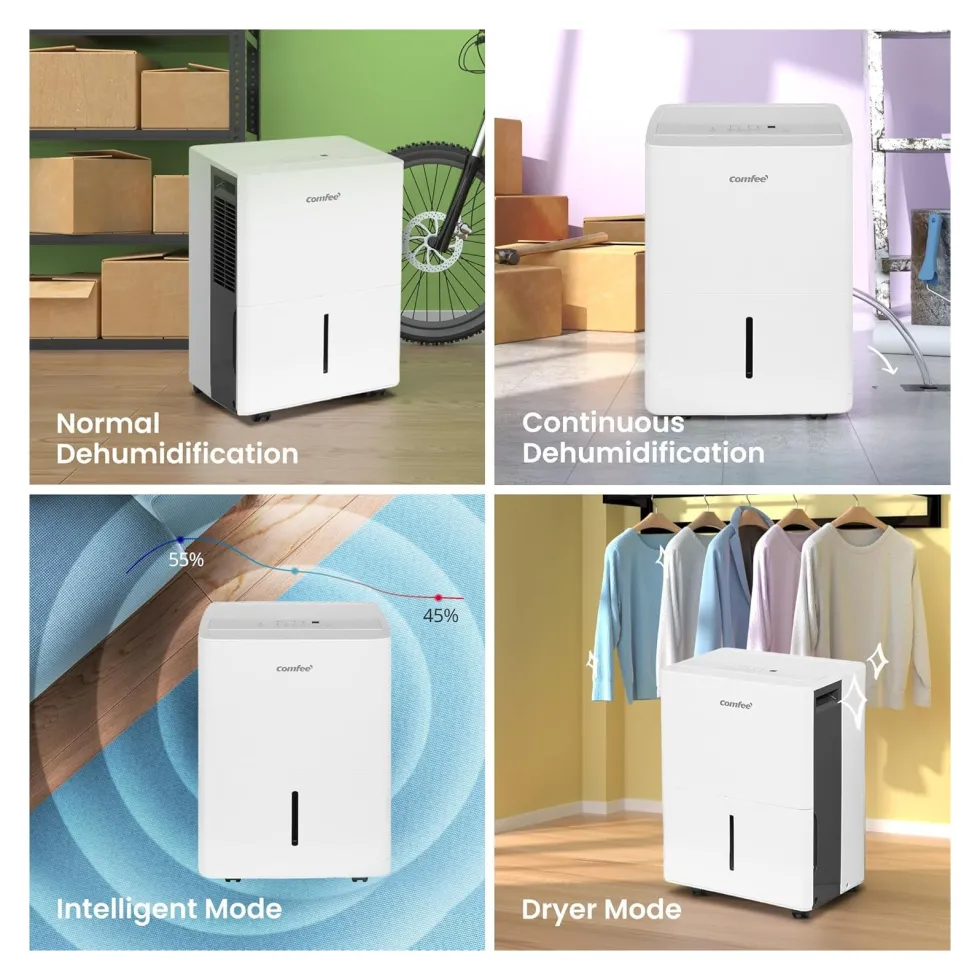 Deumidificatore Comfee' MDDPE 50DEN7 White e Black