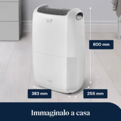 Deumidificatore De Longhi AriaDry Multi DDSX220, 20L/24h