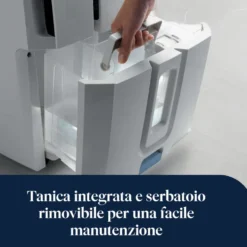 Deumidificatore De Longhi DD230P 30l/24h con tanica da 7L