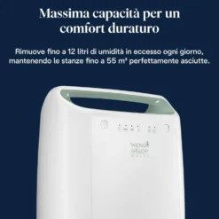 Deumidificatore De'Longhi DEX212SF 12l/24h con funzione Laundry