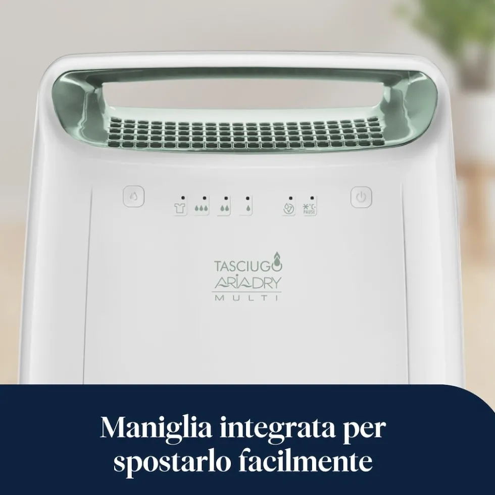 Deumidificatore De'Longhi DEX212SF 12l/24h con funzione Laundry