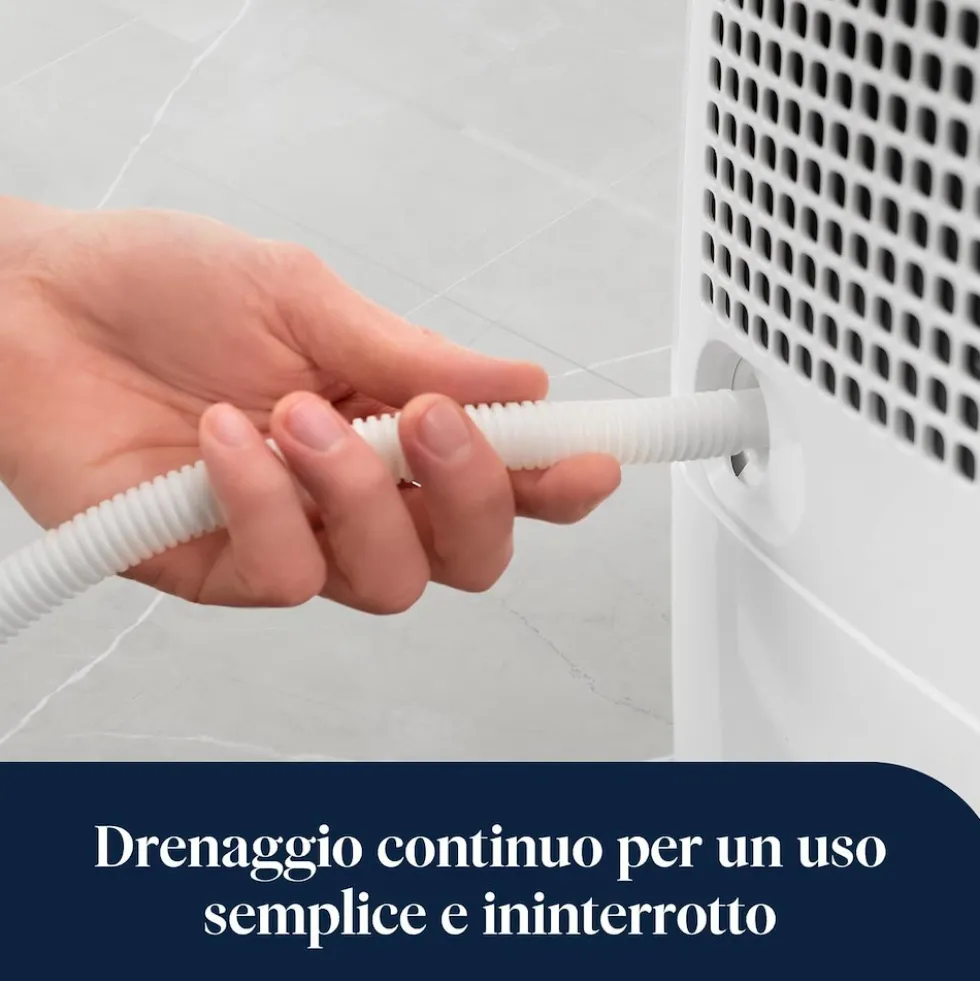 Deumidificatore De'Longhi DEX212SF 12l/24h con funzione Laundry