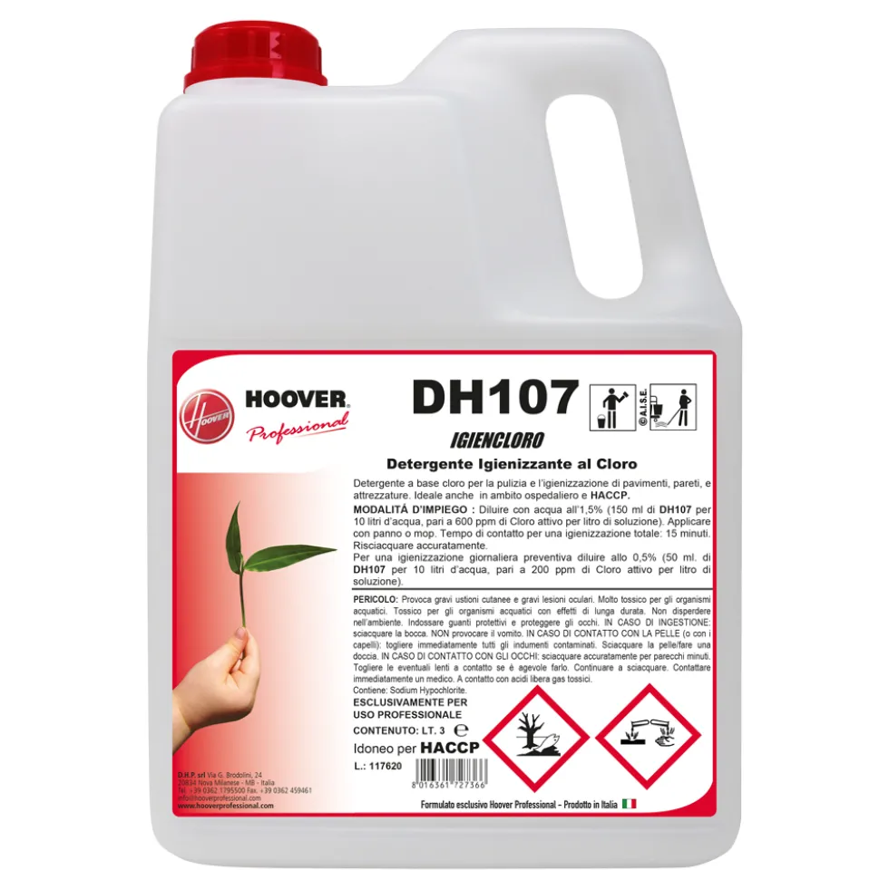 DH107 Igiencloro Detergente igienizzante