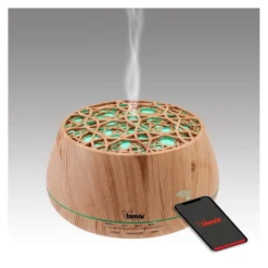 Diffusore aromi Bimar DA26 Wi Fi con luci e cassa acustica Legno chiar