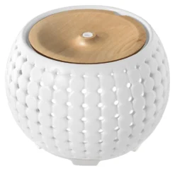 Diffusore aromi Homedics ARM 510GY WW Ellia Blossom Bianco e Legno