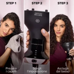 Diffusore capelli ricci Imetec 11968 Diffon Ion Ceramic 700W