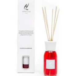 Diffusore per ambiente con bastoncini 100 ml. Cannella e Arancio