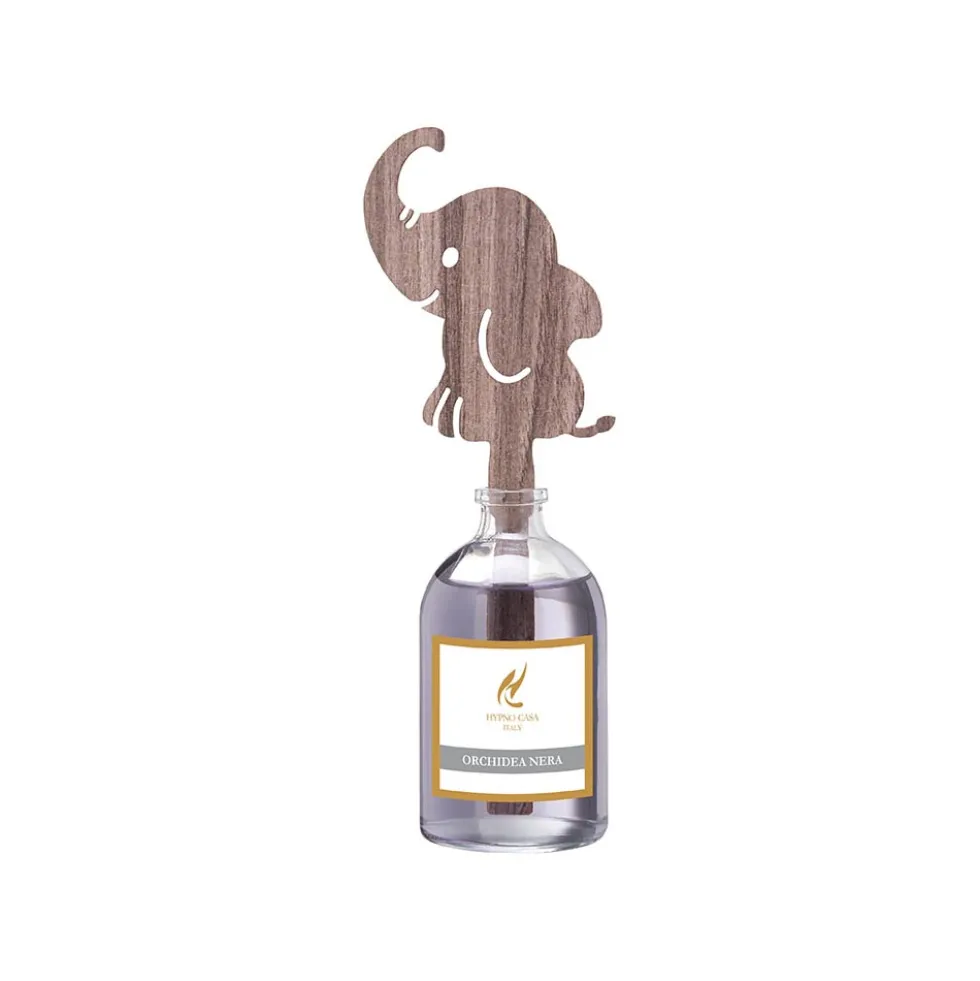 Diffusore per ambiente con sagoma in cellulosa 100 ml Orchidea Nera