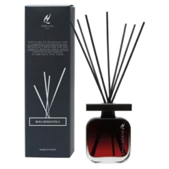 Diffusore per ambienti con bastoncino Rosa Romantica 200 ml