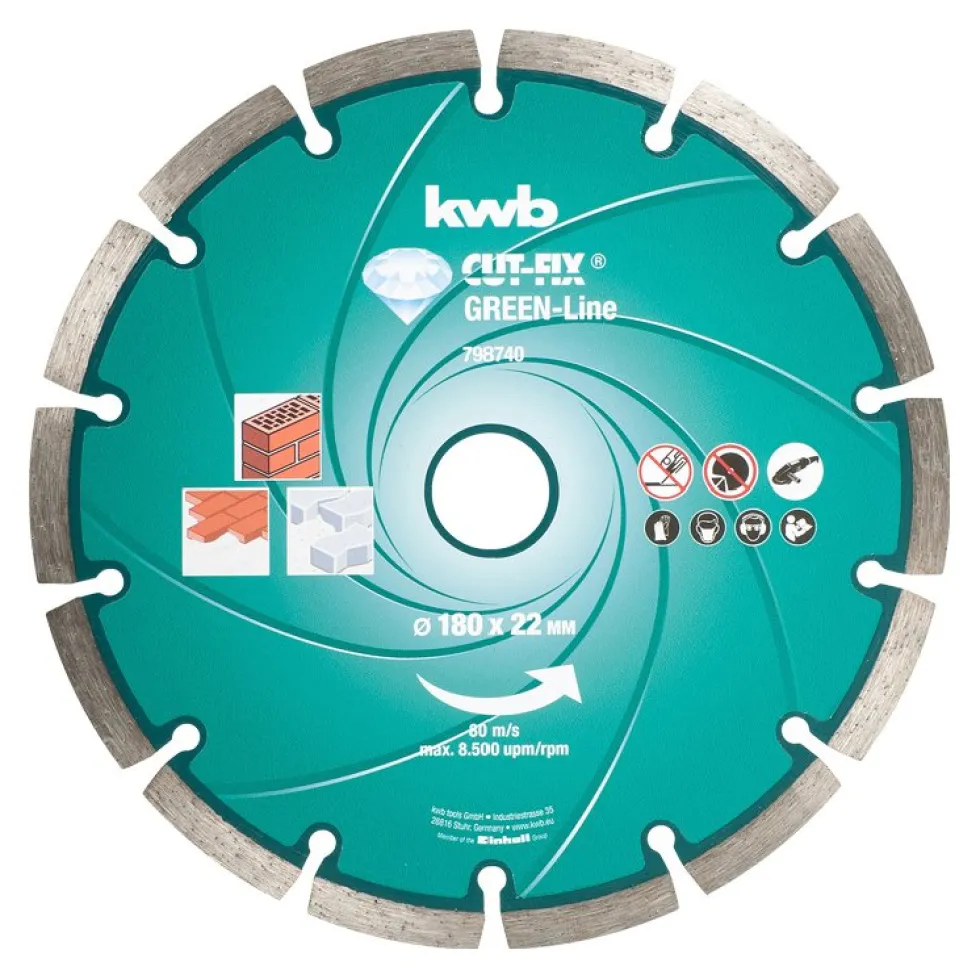 Disco Kwb 798740 GREEN LINE DIAMANT
