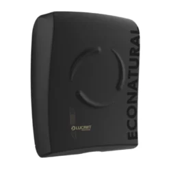 Dispenser carta asciugamani piegati Econatural Flow nero