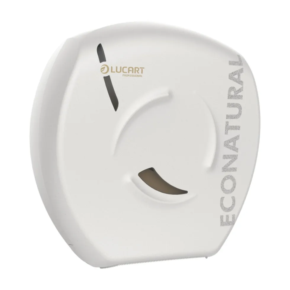 Dispenser per carta igienica a rotolo jumbo econatural Flow bianco