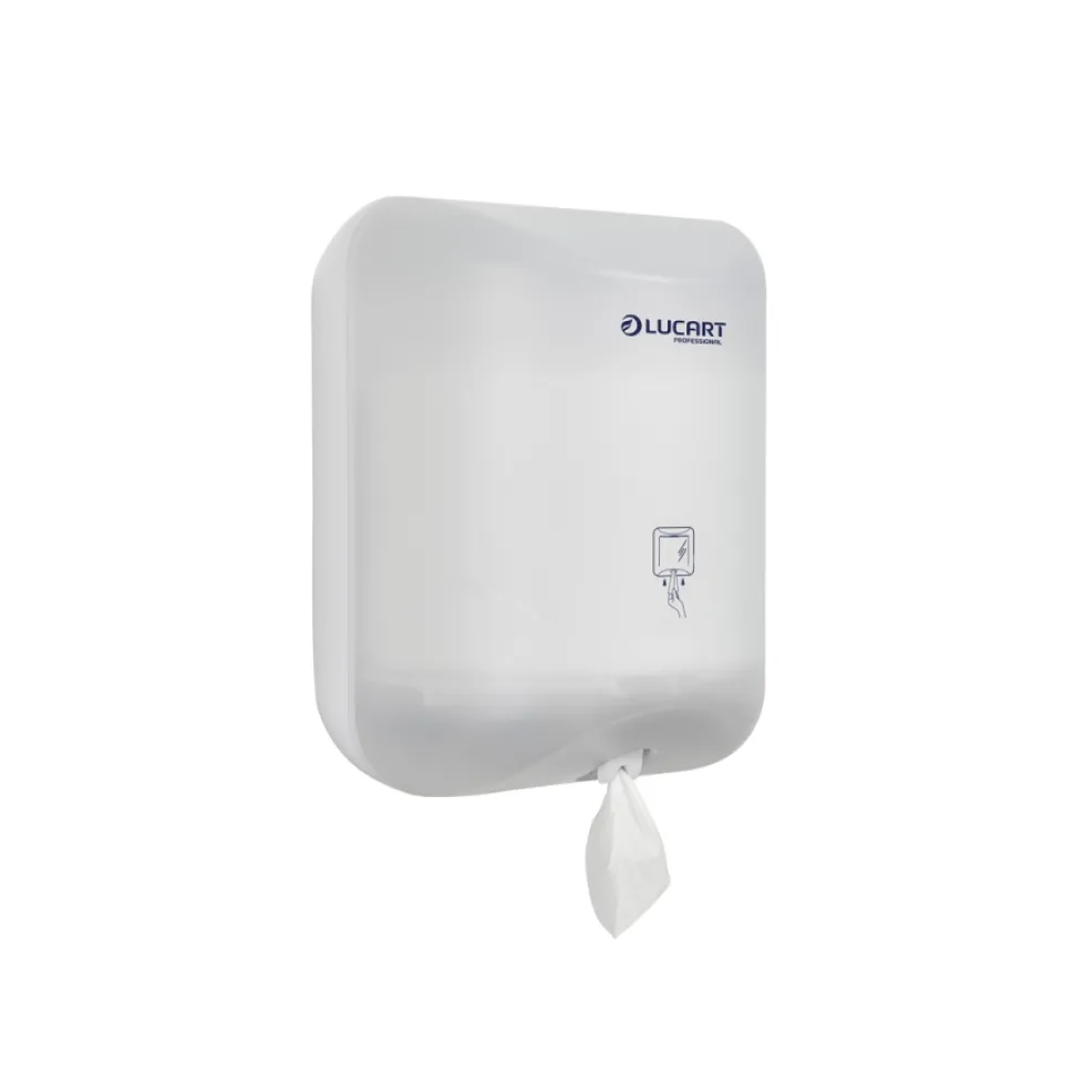 Dispenser per carta igienica estrazione interna L-One Mini bianco