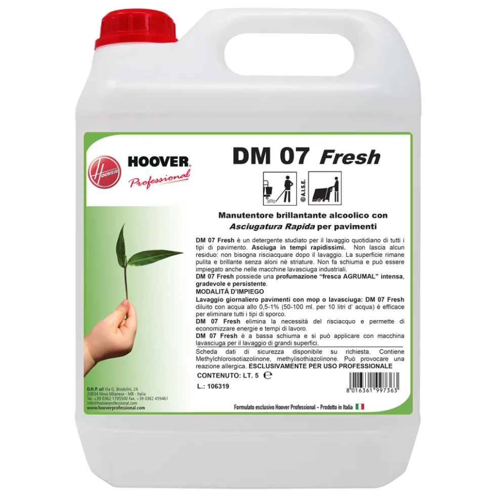 DM07 Detergente alcolico Fresh