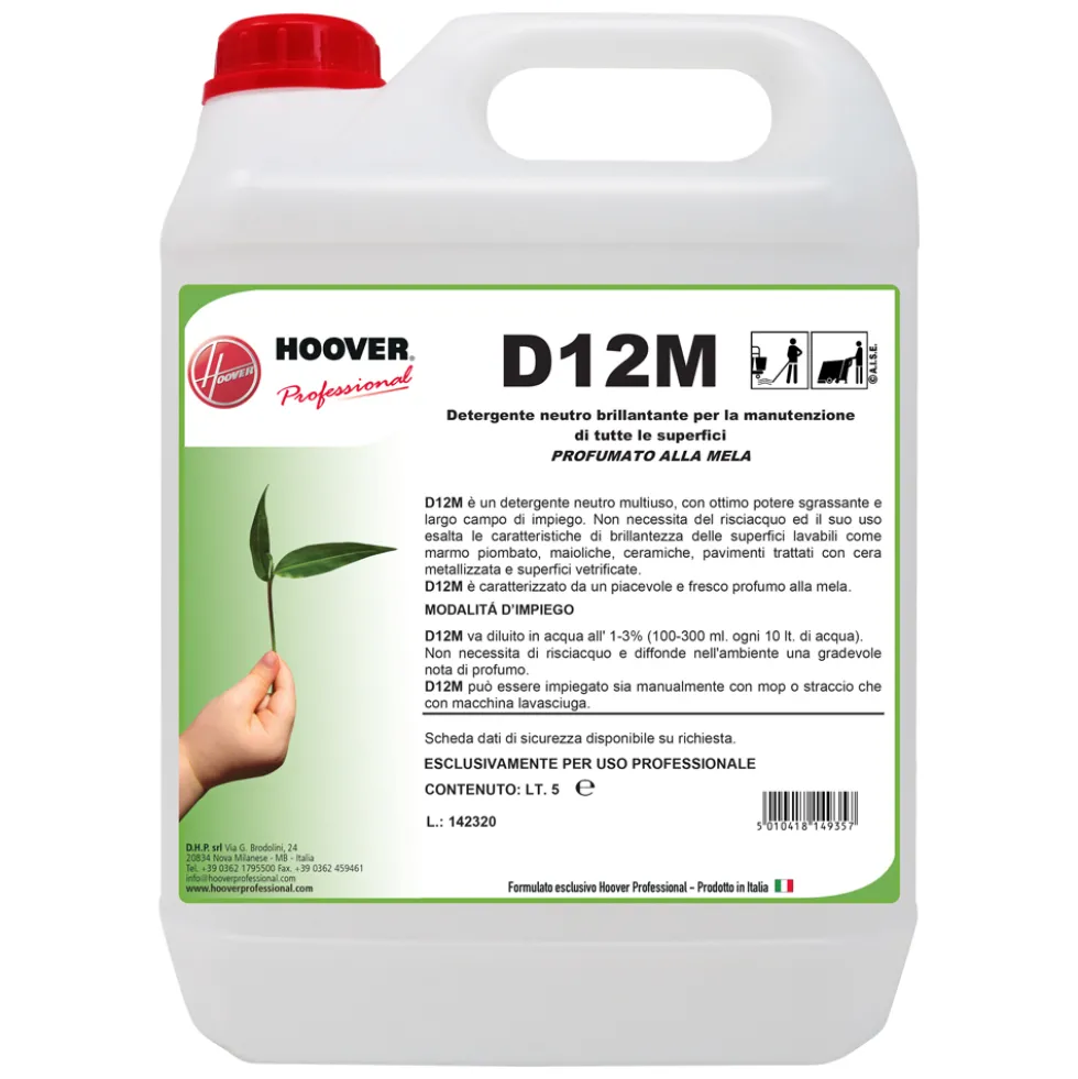 D12M Detergente neutro brillantante