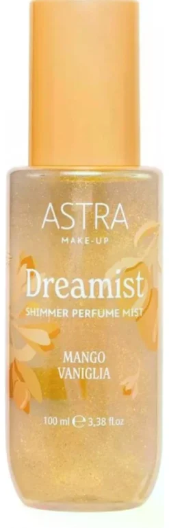 Dreamist shimmer perfume mist mango & vaniglia Astra