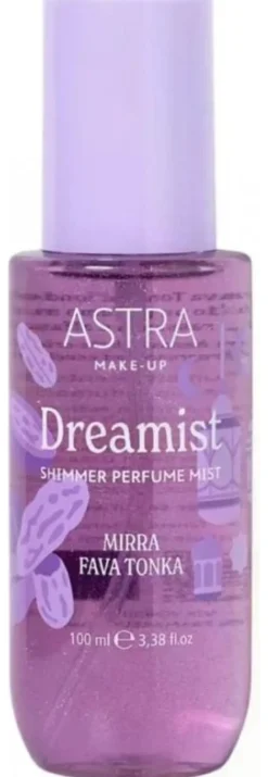 Dreamist shimmer perfume mist mirra & fava tonka Astra