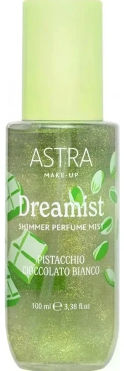 Dreamist shimmer perfume mist pistacchio & cioccolato bianco Astra