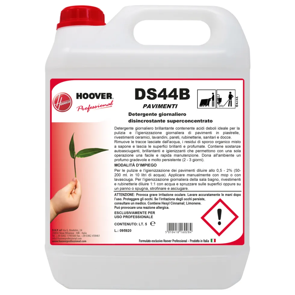 DS44B Pavimenti Detergente igienizzante