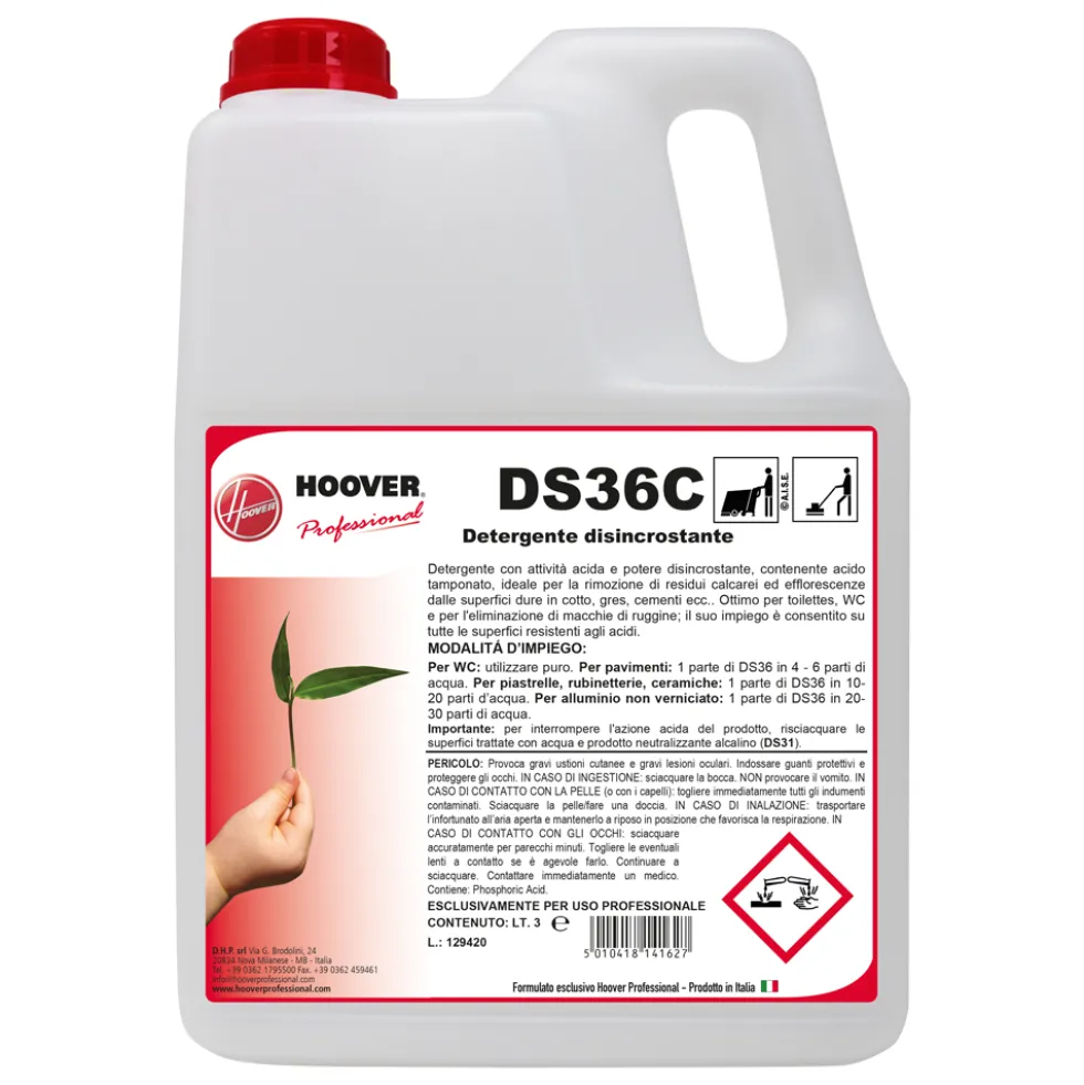 DS36C Disincrostante acido tamponato