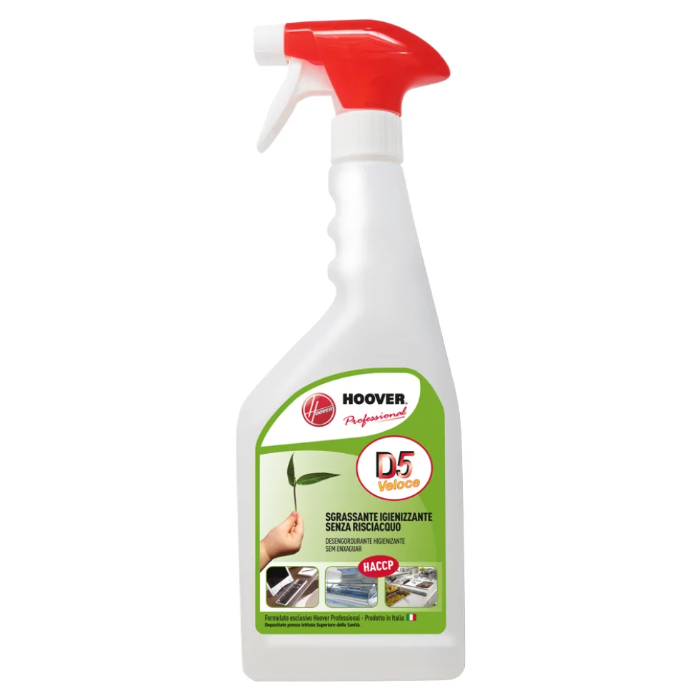 D5 Veloce Detergente igienizzante sgrassante
