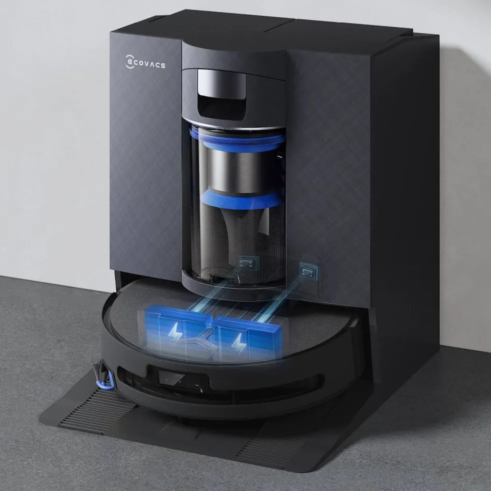 Ecovacs Asp. Robot E Lavapavimenti 4000 Mah Ricarica Powerboost