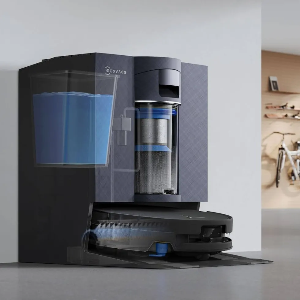 Ecovacs Asp. Robot E Lavapavimenti 4000 Mah Ricarica Powerboost