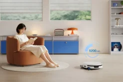 Ecovacs Asp. Robot E Lavapavimenti 5200 Mah Zerotangle 4..0 Con Blast