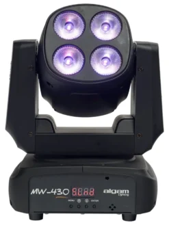 Effetti luce disc jockey Algam Lighting 18700015 SLIMPAR 510 Quad Led