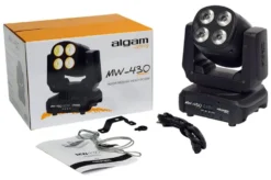 Effetti luce disc jockey Algam Lighting 18700015 SLIMPAR 510 Quad Led
