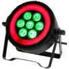 Effetti luce disc jockey Algam Lighting 18700170 PARWASH 76 Ring Black