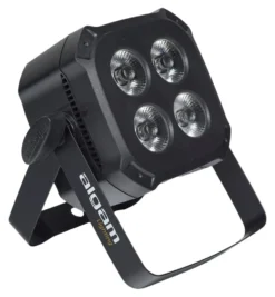 Effetti luce disc jockey Algam Lighting 18700124 PAR 410 Quad Black
