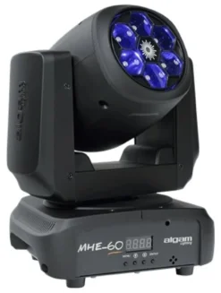 Effetti luce disc jockey Algam Lighting 18700145 WASH MHE 60 Black