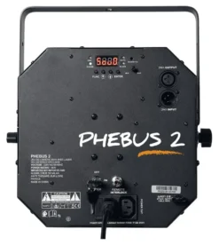 Effetti luce disc jockey Algam Lighting 18700123 PHEBUS 2 Black