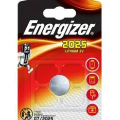 ENERGIZER PILE BOTTONE LITIO CR2025 1PZ