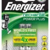 ENERGIZER PILE MINI STILO AAA RICARICABILI POWER PLUS 700MAH 2PZ